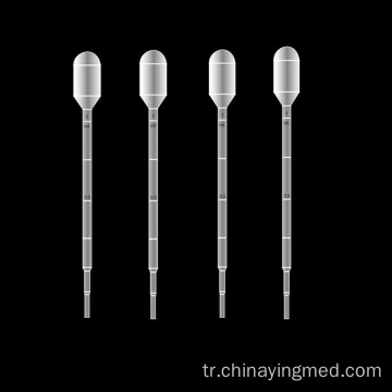 1ml 5ml Tek Kullanımlık Plastik Pastör Pipet
